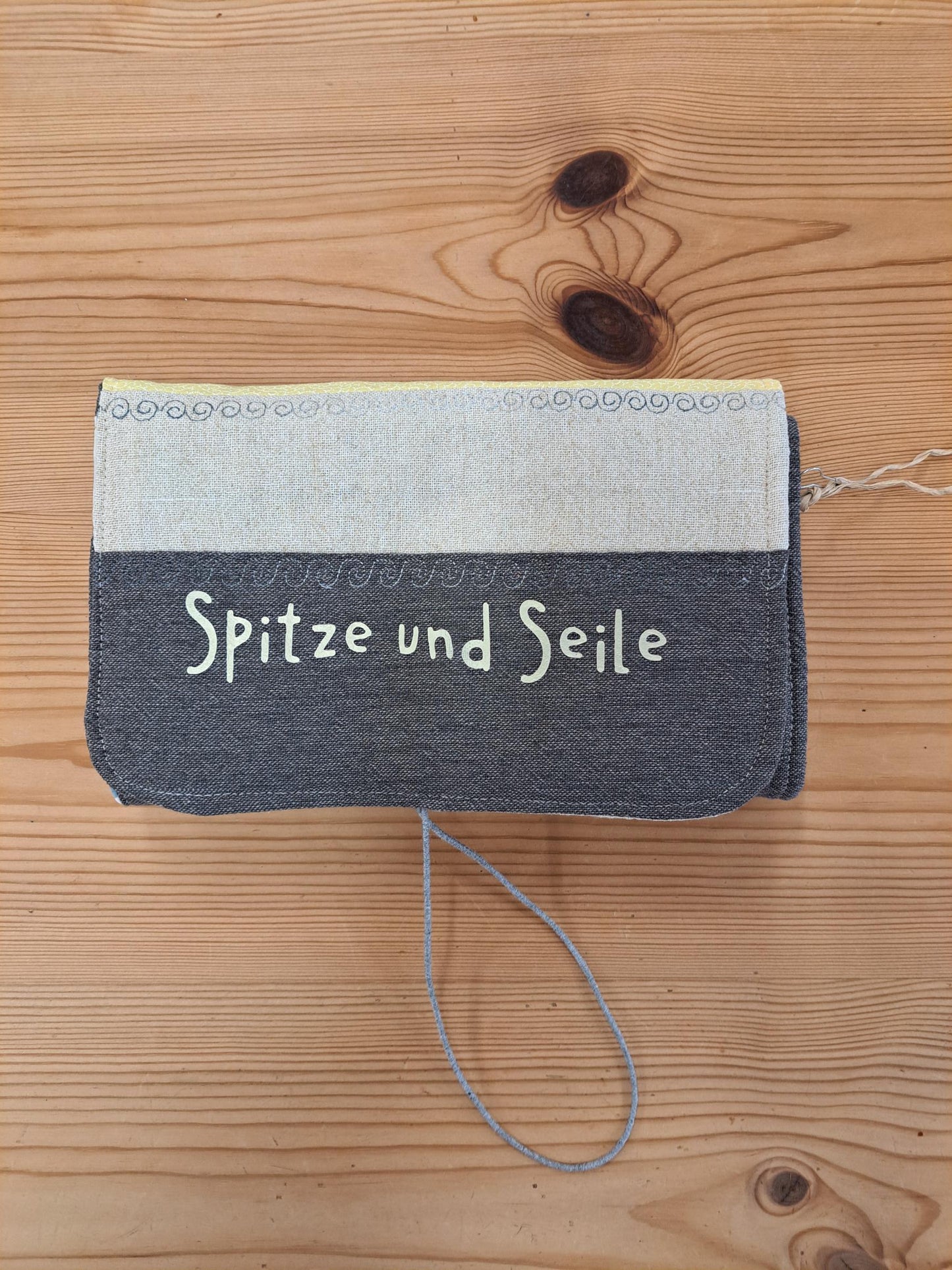 Stricknadelrolle Spitze & Seile