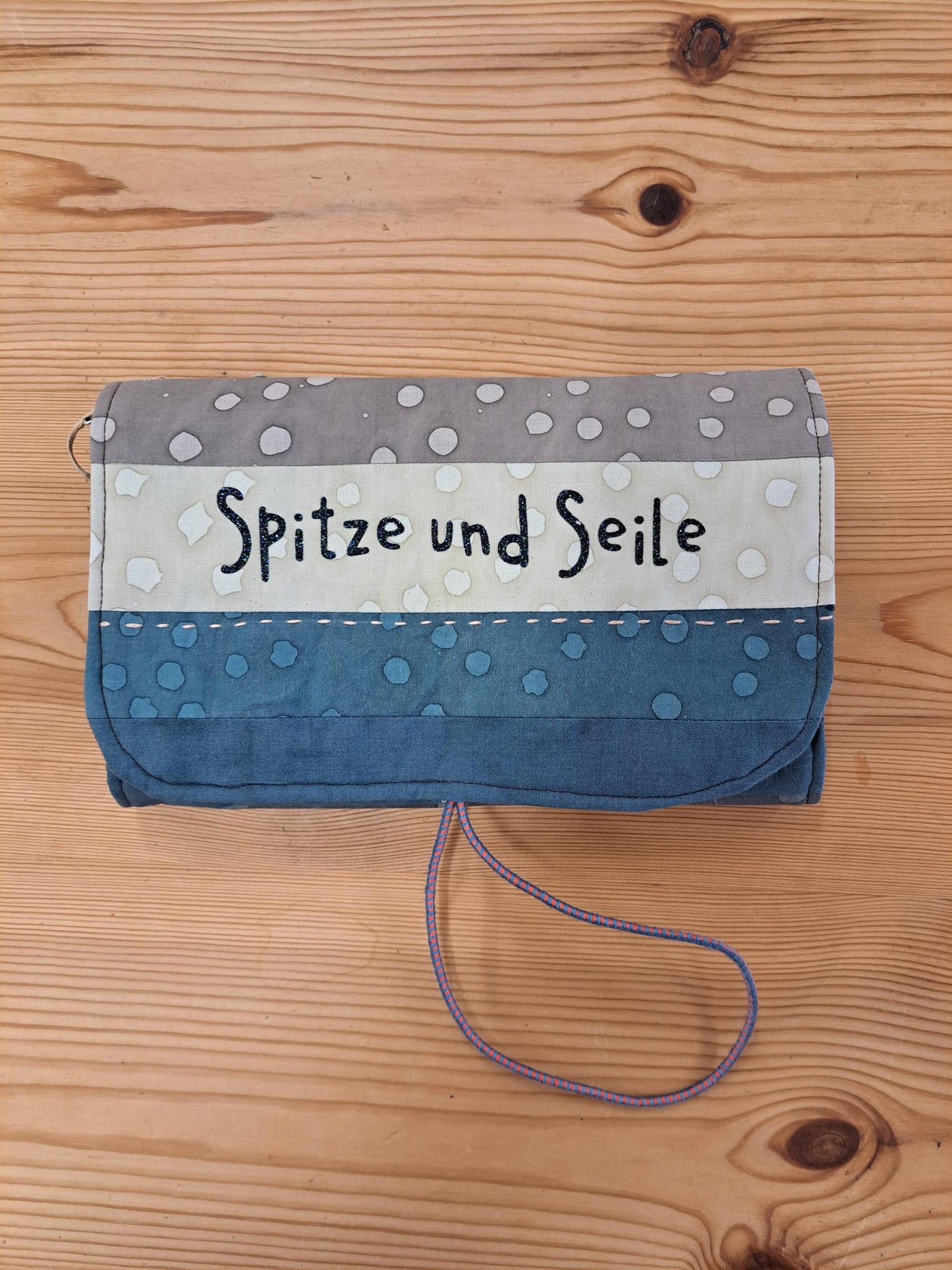 Stricknadelrolle Spitze & Seile